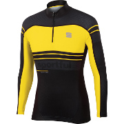 верх комбинезона Sportful Squadra Race Top чёрно-жёлтые