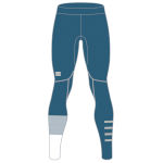 Sportful Squadra Race broek wit / zeeblauw