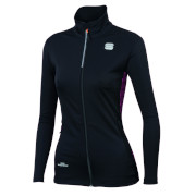 женская разминочная куртка Sportful Squadra WS W Jacket чёрная