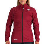 Women Performance Jacket Sportful Squadra WS W red rumba