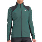 Women Performance Jacket Sportful Squadra W shrub green