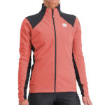 Damen Performance Jacke Sportful Squadra W Dusty Red / Huckleberry