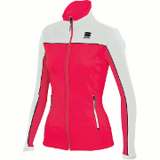 Vrouwen jas Sportful Squadra W Kersten/wit