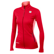 Kvinner jakke Sportful Squadra WS W Jacket rød