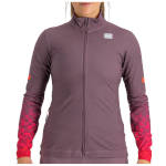 Knitted women jersey Sportful Squadra W mauve