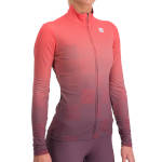 Kvinnor jersey Sportful Squadra W pompelmo