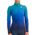 Damen Sportful Squadra W Jersey Galaxie Blau / Thymian grün