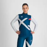 Women Sportful Squadra W Jersey 2025 teal blue / ice