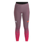 Тёплое женское трико Sportful Squadra W Tights лилово-малиновые