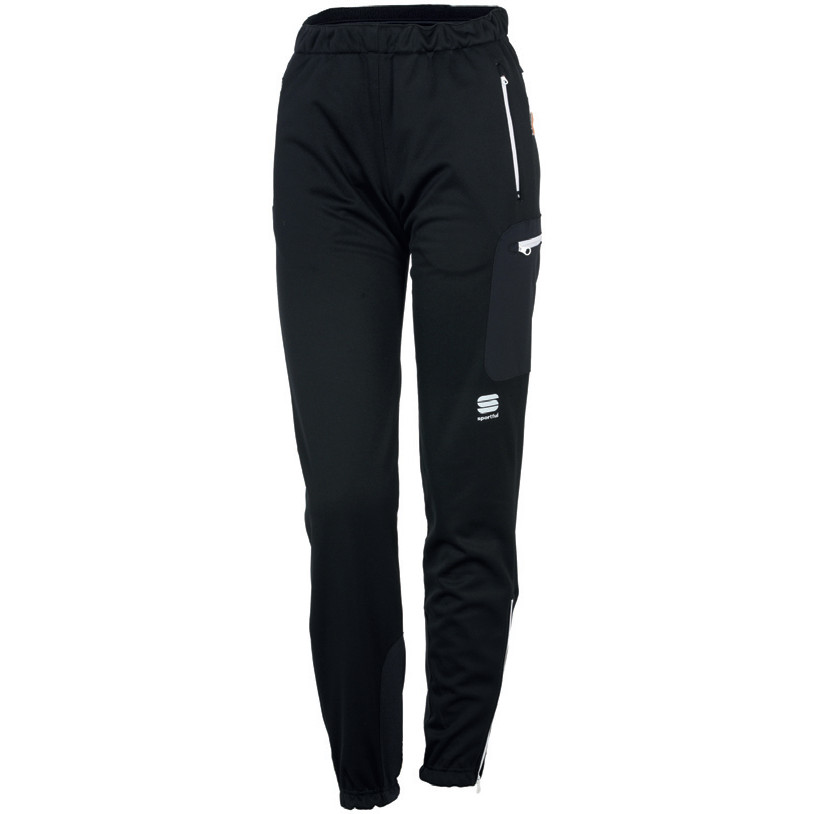 Pantalons femmes Sportful St.Moriz Softshell W Pant noir