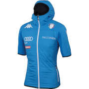 Warm-up Jacke Sportful Team Italia Kappa Puffy \"Carbonio\" blau