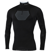 Sportful 2nd Skin Thermic 250 Long Sleeve High Collar T-SHIRT with zip