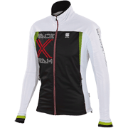 Sportful Worldloppet Softshell Jacket zwart-wit