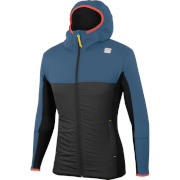 Universele langlauf ski jas Sportful Xplore zwart-royal blauw