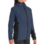 Universele Dames warme langlauf jas Sportful Xplore Active W galaxy blauw